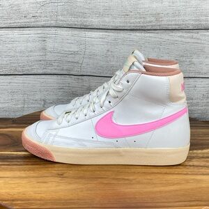 Nike Blazer Mid 77 White Pink Spell Sneakers DZ2900-100 Women’s Shoe Size 8